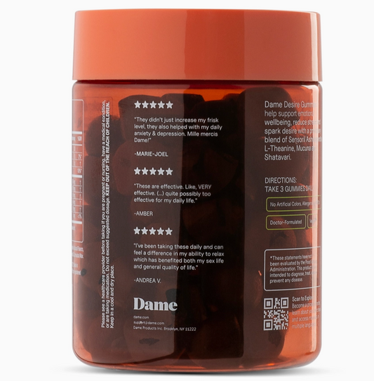 Dame Daily Desire Gummies (March 2026)