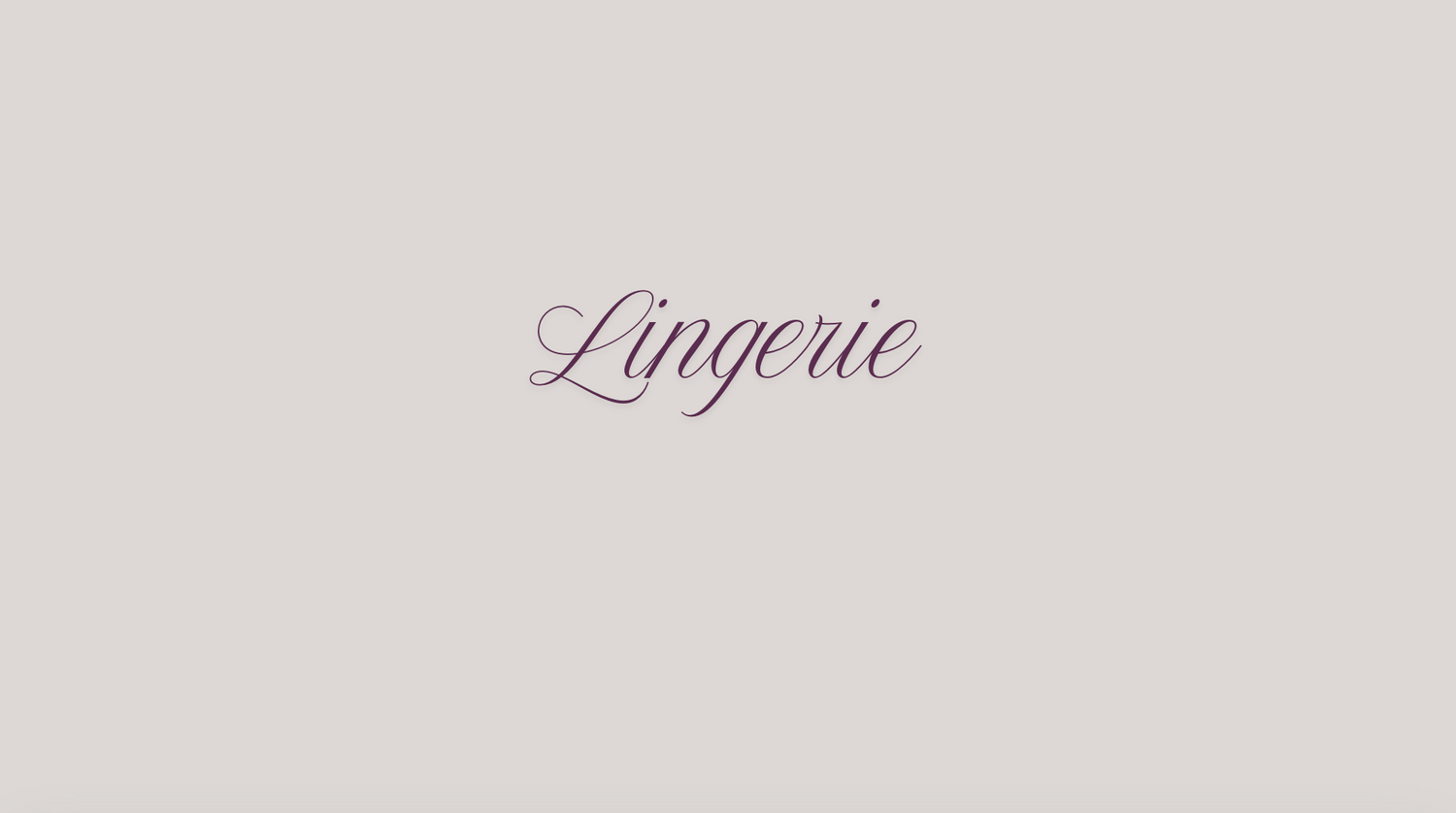 lingerie