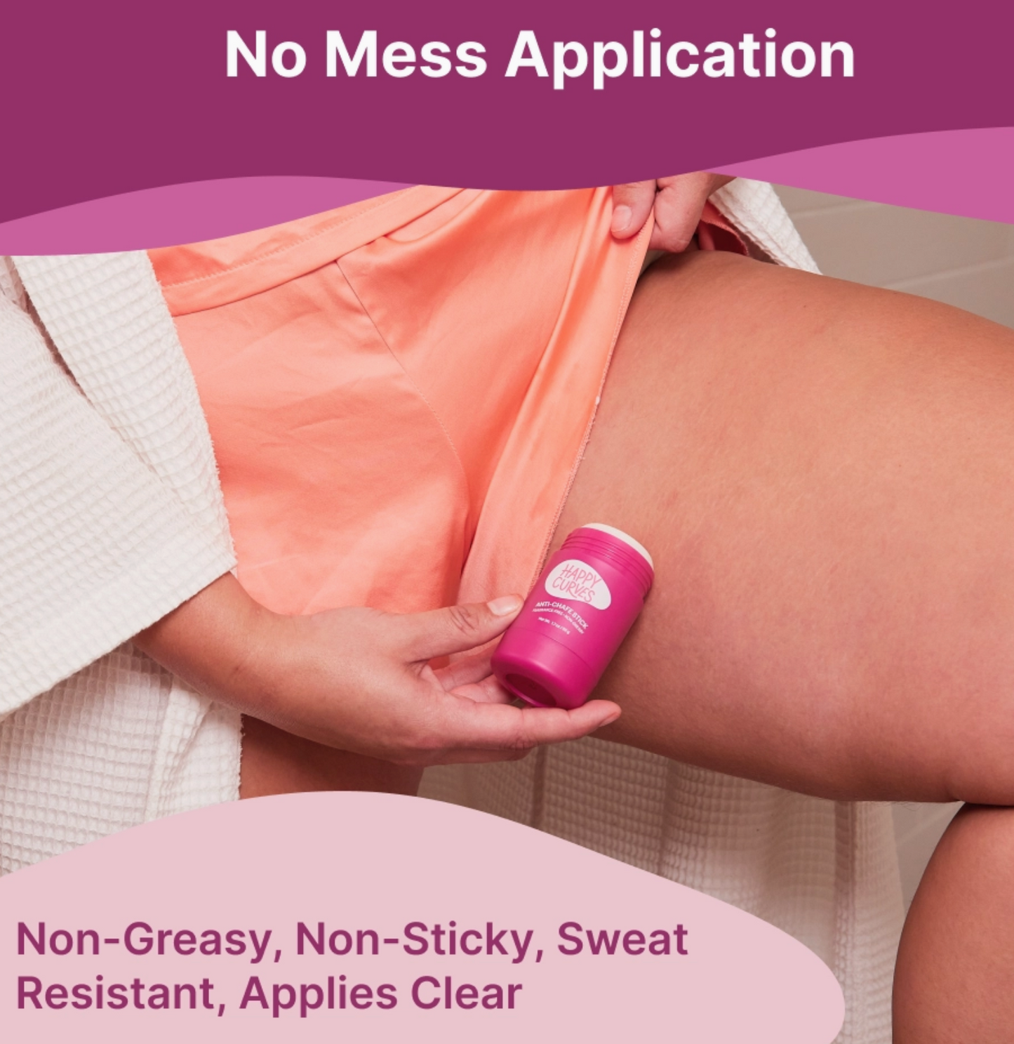 Happy Curves™️ Anti-Chafe Stick