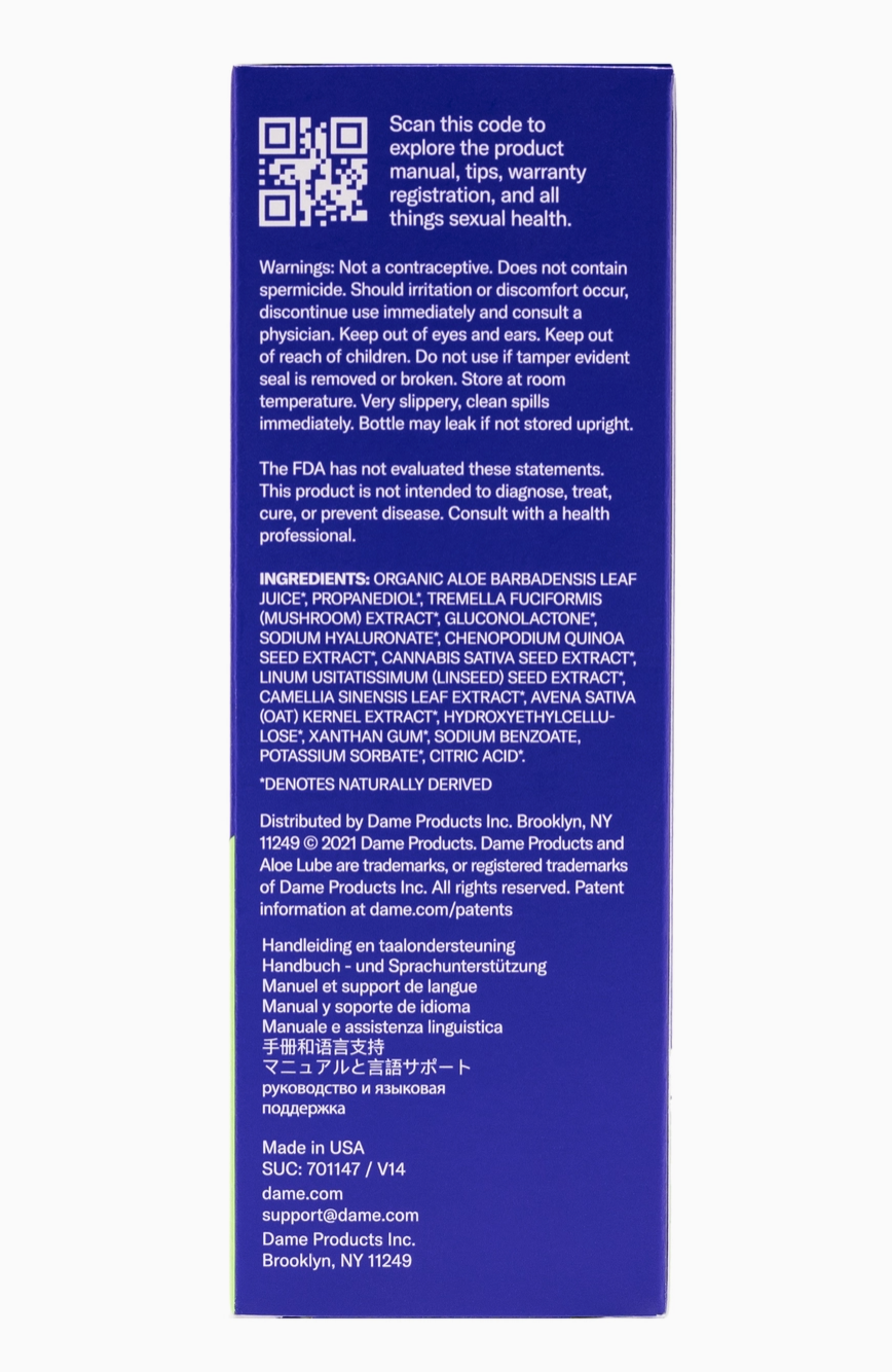 Aloe Lubricant