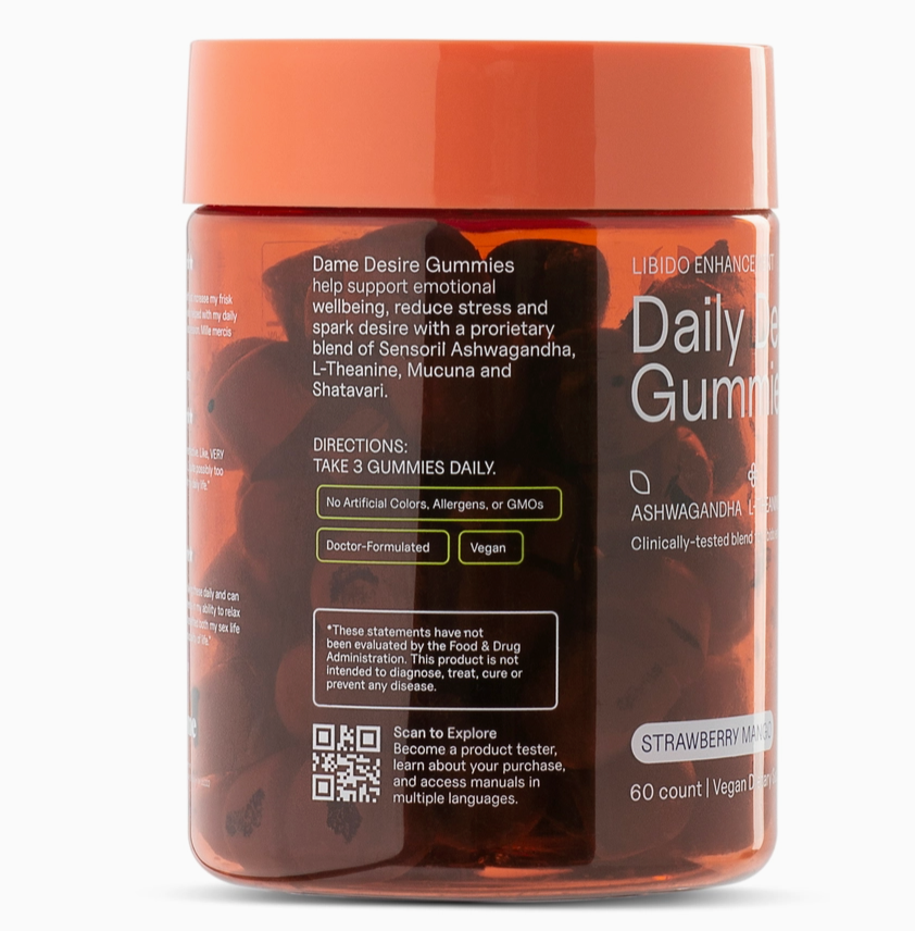 Dame Daily Desire Gummies (March 2026)